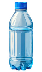 Transparent Plastic Water Bottle