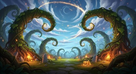 Fototapeta premium slot game background