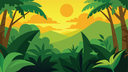 Moonlit Reflections in Rice Fields