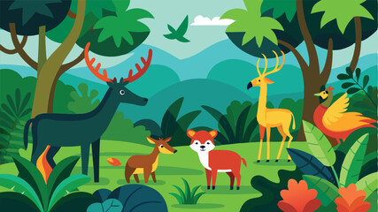 Jungle Sanctuary with Hidden Pool and Vines