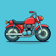 Obraz premium design logo icon vector illustration bike classic