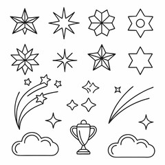 Obraz premium set of icons