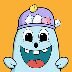 cartoon character chef