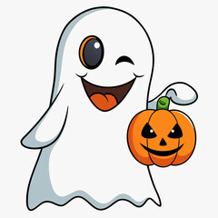 Obraz premium happy halloween pumpkin