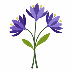 Agapanthus Outline: Floral

