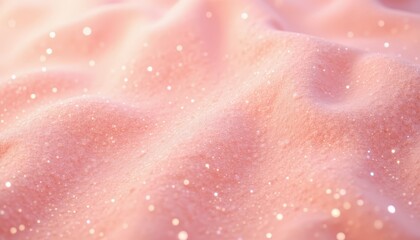Obraz premium Shiny pink glitter and stars background, a festive glamorous abstract backdrop for celebrations