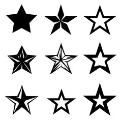 Obraz premium Star theme rendered with symmetrical color harmony high resolution picture