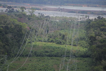 torres de transmissão rondonia porto velho rio madeira hue jirau