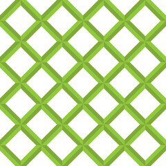 Abstract Green Square Pattern