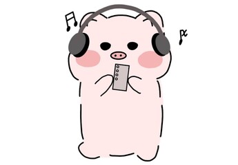 Cute piggy life3