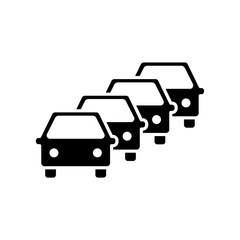 Icon a congestion, isolated against a clean background.