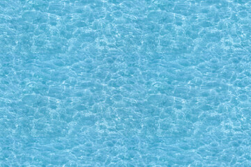 Water ripple seamless background texture - top view of clean, clear, blue water ripples. Image can...