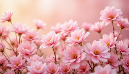 Beautiful pink flowers wallpaper backgrounds for spring and summer home decor