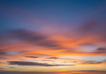 Fototapeta premium sunset in the sky