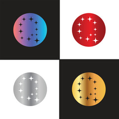 Letter Q logo, Q logo, AI logo set, modern and minimal design, tech-inspired, colorful icons and symbols, suitable for artificial intelligence, innovation, branding, startups, and digital identity.