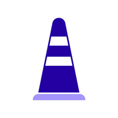Icon a cone, isolated against a clean background.