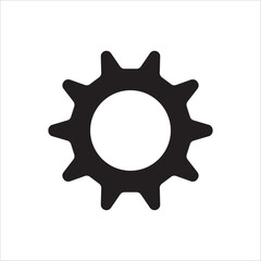 gear icon vector illustration