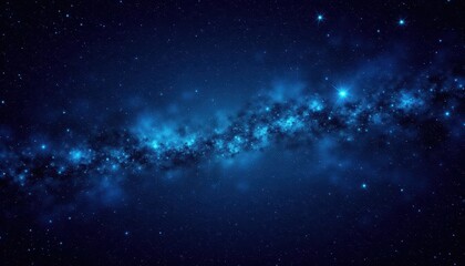 Naklejka premium Spectacular deep space nebula, a breathtaking cosmic tapestry of stars and celestial wonders