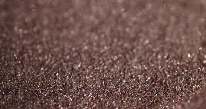 brown fine-grained sandpaper for woodworking, new sandpaper with a small abrasive coating