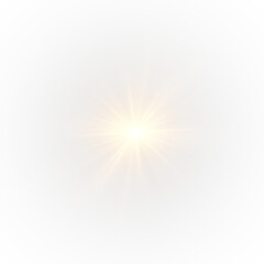 Png light sunlight, sun bright sunbeam, shine glowing sunshine lens, glow rays .sunny 