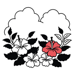 vector floral background