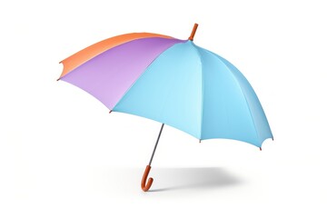 Obraz premium Umbrella white background protection sheltering.