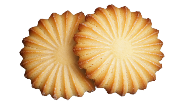 Two Delicious Star-Shaped Cookies