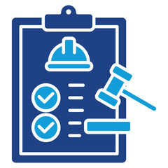 Regulation Dual Tone Icon Element For Design