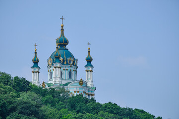 Beautiful church in Kyiv Ukraine