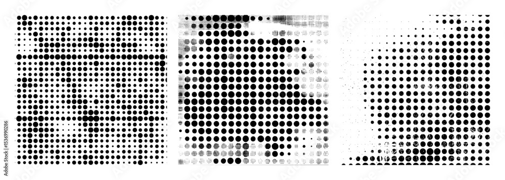 Poster vector abstract dot create dynamic gradient compositions.