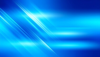 Abstract blue background with light streaks.