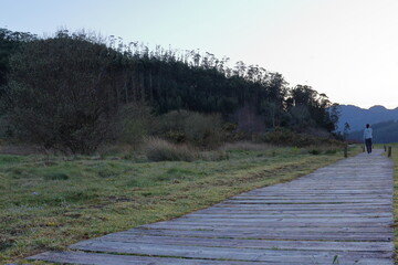 Paseando por Cabalar.