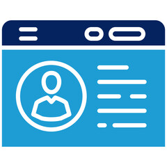 Profile Identity Icon