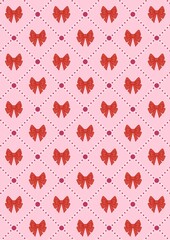 seamless pattern with hearts