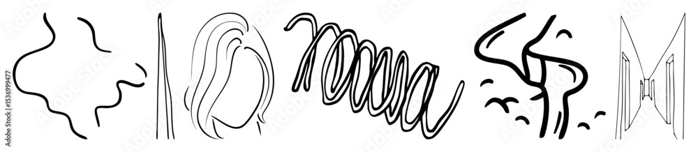 Poster vector abstract flowing lines create a dynamic vector .
