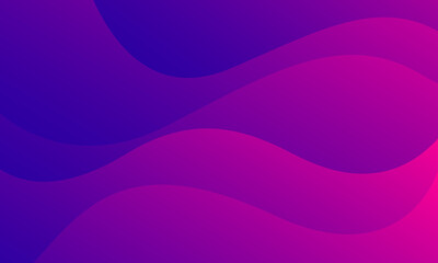 Vibrant Purple Pink Gradient Abstract Wave Background

