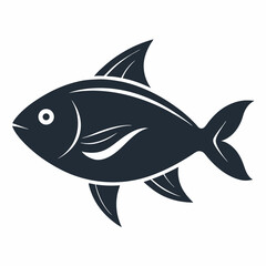 Obraz premium vector illustration of a fish