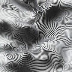Minimalist abstract monochrome waves, elegant wavy line patterns, smooth curves and dynamic flow, perfect for corporate art style, business logos and versatile creative design applications.