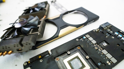 Computer graphics card to increase graphics performance in games