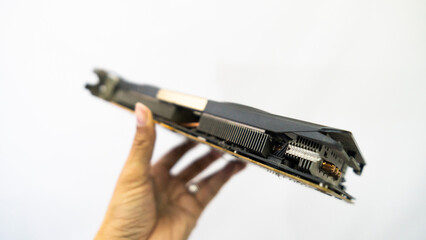 Computer graphics card to increase graphics performance in games