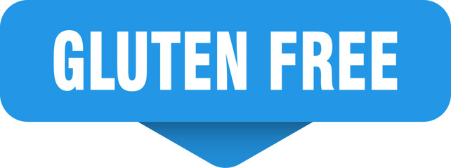 gluten free sticker. gluten free sign on transparent background