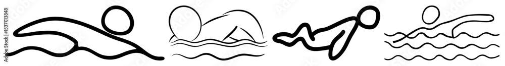 Poster vector abstract flowing lines create dynamic wave and swirl vector designs.