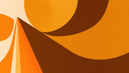 vintage abstract background with bold retro colors