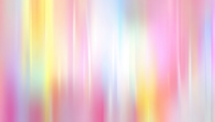 Obraz premium Blurred rainbow background with pastel colors and soft light on transparent vector illustration, ideal for web design templates, branding projects, and UI elements.