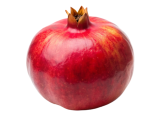 pomegranate  isolated on white background   PNG  , AI GENERATED