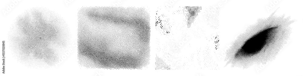 Poster vector abstract dotted showcase dynamic vector gradients and textures.