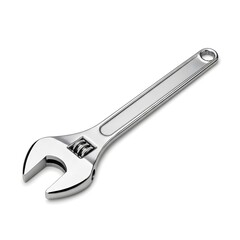 Adjustable wrench tool closeup image