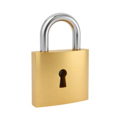 Naklejka premium 3D padlock icon for privacy and security design