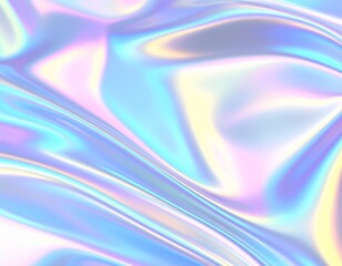 Fototapeta premium Abstract holographic neon foil background, holographic paper blurred background,