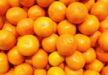 Mandarin oranges Healthy food, background